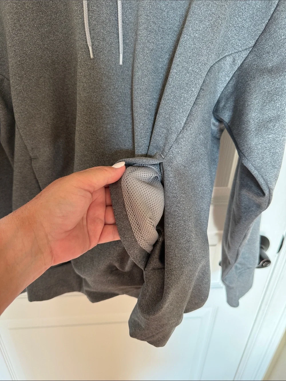 The North Face Men's Heather Gray Pullover Hoodie
